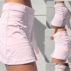 Baby Pink Adidas Tennis Skirt